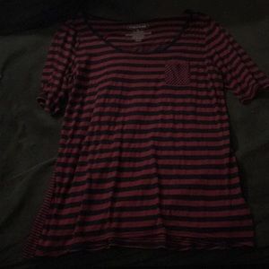 Stripped long sleeve tee